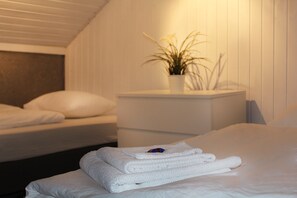 Wi-Fi de cortesia, roupa de cama