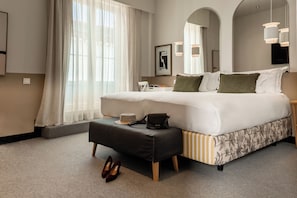 Superior Double or Twin Room (Church) | Minibar, in-room safe, laptop workspace, blackout drapes