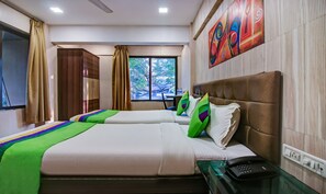 Standard Room | Iron/ironing board, free WiFi, bed sheets - Treebo Lake Bloom Powai (Mumbai)