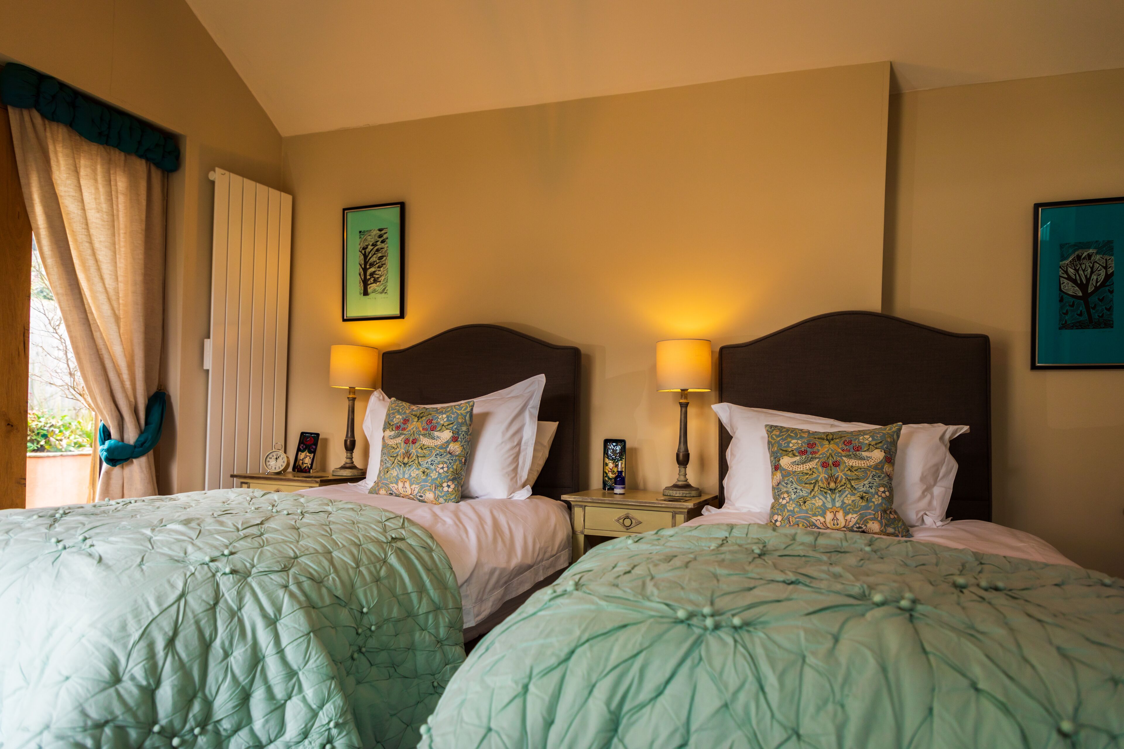 Comfort kamer, 1 twee- of 2 eenpersoonsbedden | Lakens van Egyptisch katoen, luxe beddengoed, pillowtop-bedden