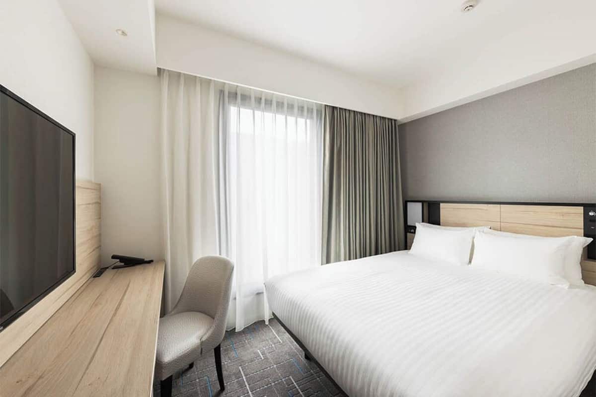 Blackout drapes, iron/ironing board, free WiFi, bed sheets