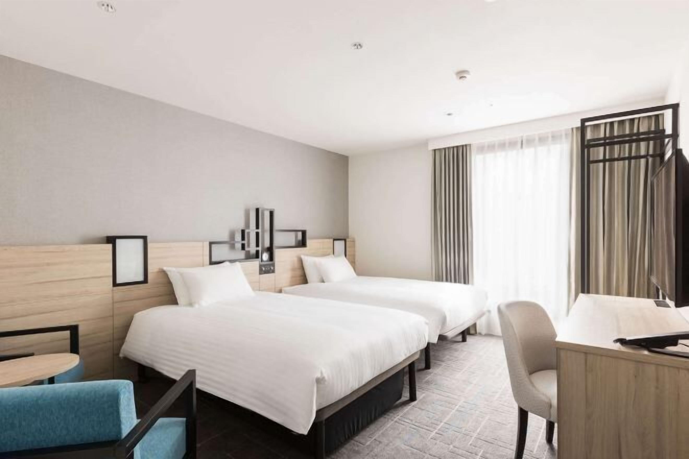 Blackout curtains, iron/ironing board, free WiFi, bed sheets