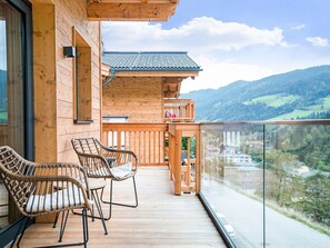 Blick von der Unterkunft