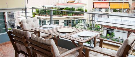 Apartment, 2 Bedrooms | Balcony view