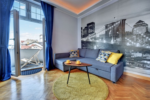 Living room - Grand Apartments - Brooklyn (Sopot)