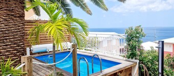 Appartement op de begane grond met uitzicht op zee