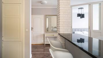 Apartamento conforto | Área de estar | TV de tela plana