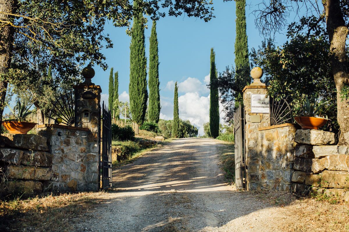 Entrée de l’hébergement