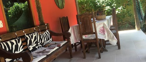 Udendørs spisemuligheder