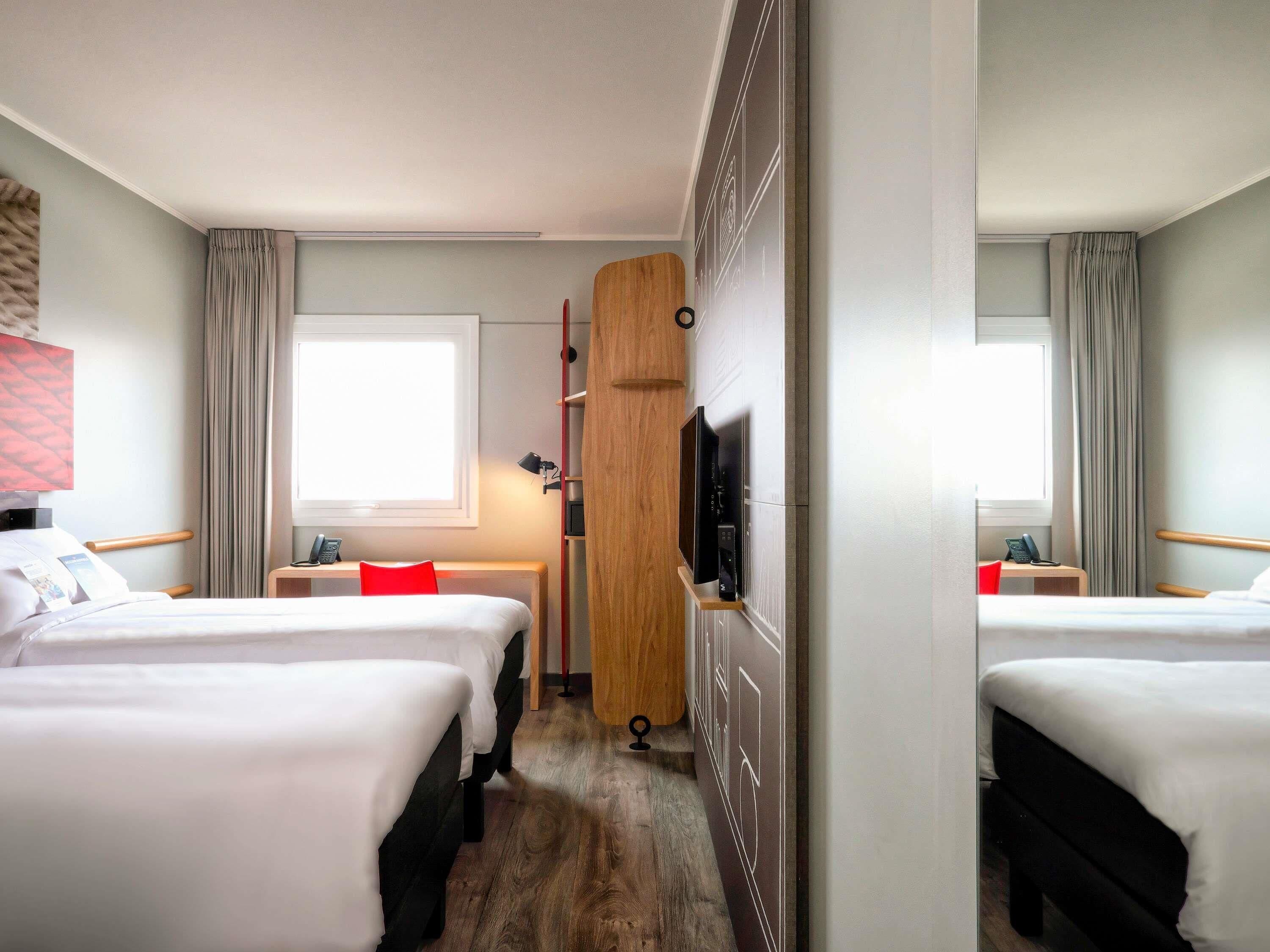 In-room safe, desk, laptop workspace, blackout drapes