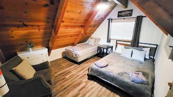 2 makuuhuonetta, vauvan matkasänky, Wi-Fi, vuodevaatteet