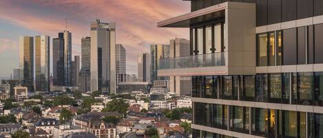 Façana frontal de l'allotjament