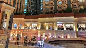 Front of property - evening/night - The Venice luxury residences (Taguig)