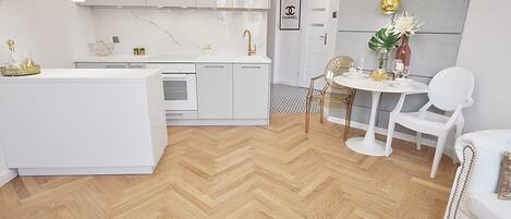 Appartement Design | Coin cuisine privé