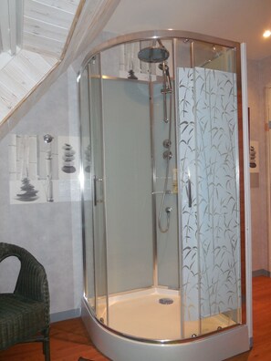 Comfort Apartment, Non Smoking, Sauna | Bathroom shower