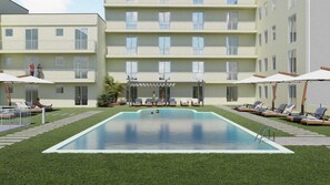 Fassade der Unterkunft