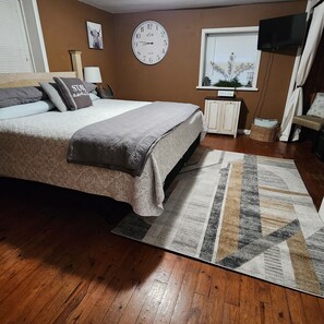 2 dormitorios, escritorio, wifi gratis y ropa de cama