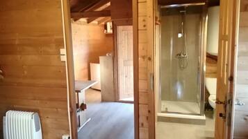 Shower, toilet paper