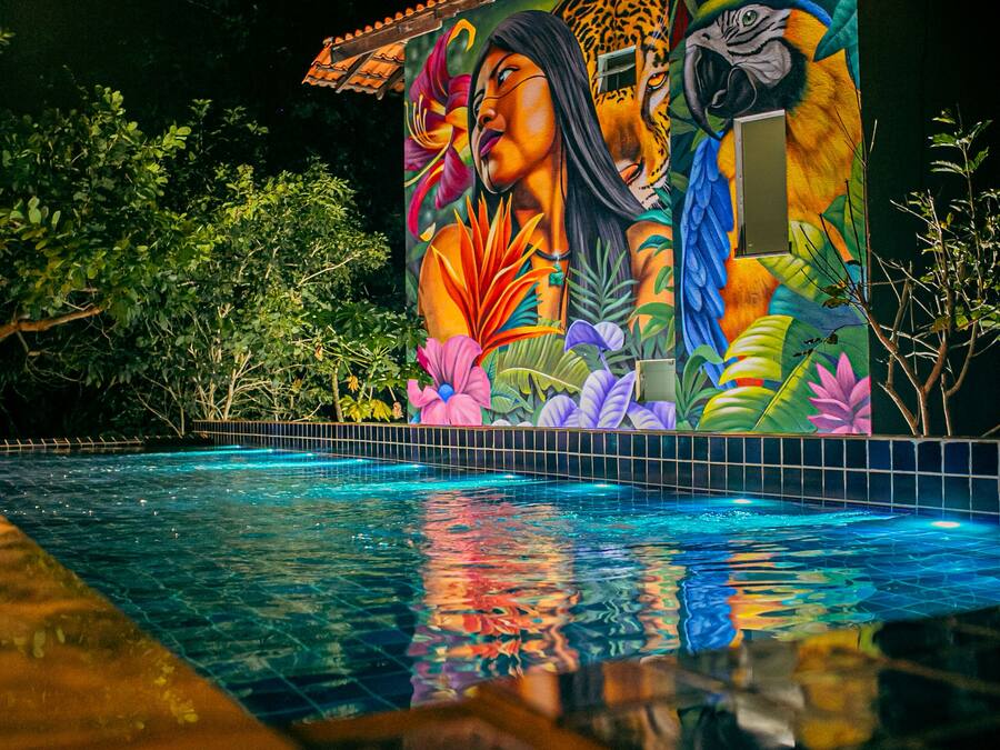 2 piscinas al aire libre