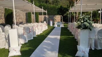 Area per matrimoni all'aperto