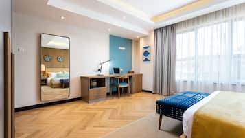 1 habitación, ropa de cama de alta calidad y minibar