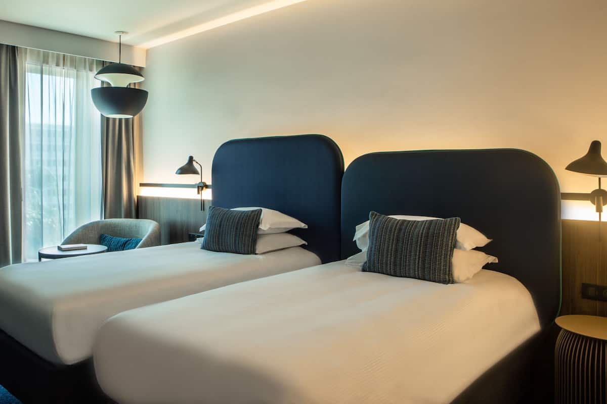 Premium bedding, pillowtop beds, minibar, in-room safe