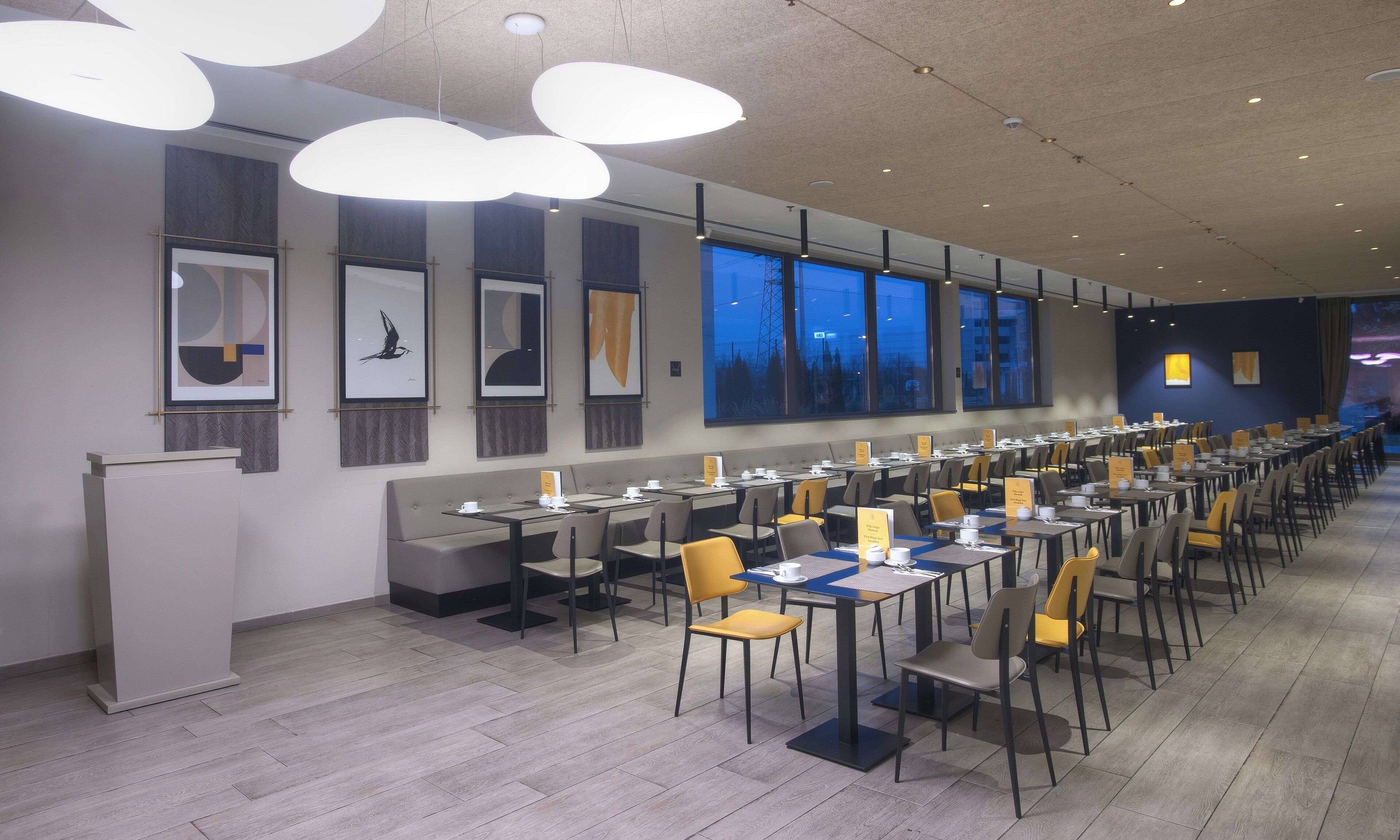 daily buffet breakfast (eur 17 per person)