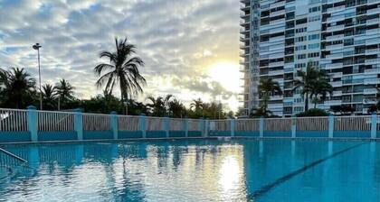 On the beach close to El Yunque