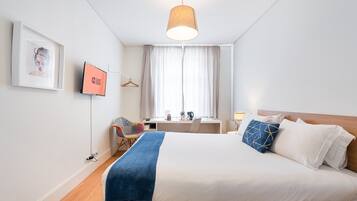 1 Schlafzimmer, Schreibtisch, Internetzugang, Bettwäsche