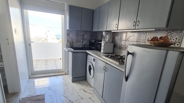 Coffee/tea maker, fridge, microwave, oven - T2 on the cornice houmet souk djerba (Djerba)