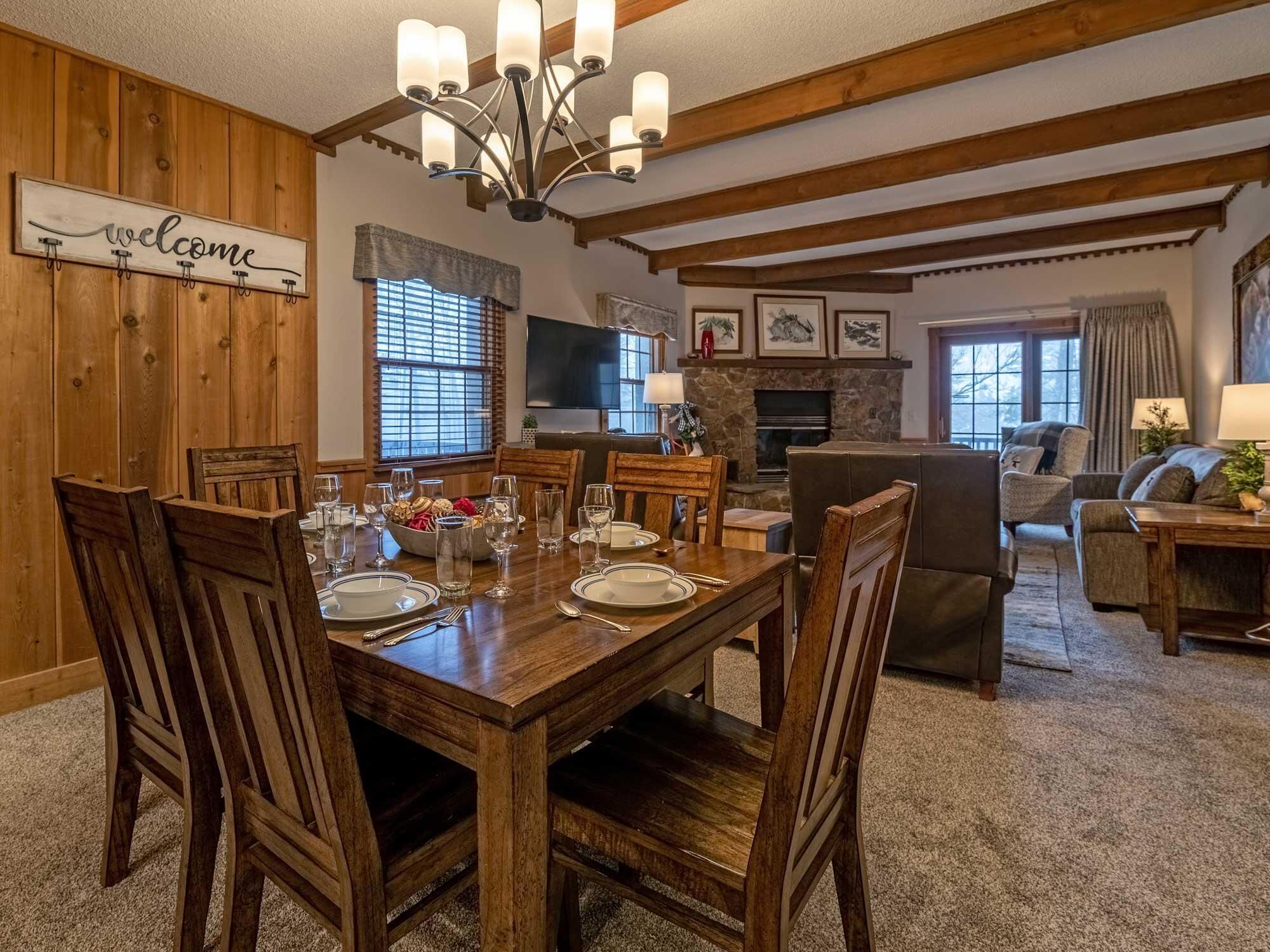 Condo, Multiple Beds (2 Br:  Whistlepunk 28) | Private kitchen | Dining tables