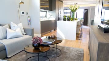 Televisio, lämmitetyt lattiat