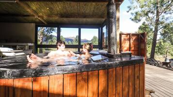 Cabaña básica | Terraza o patio