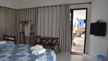 1 bedroom, desk, soundproofing, iron/ironing board