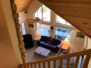 TV, fireplace, computer monitors - Bear Tree Lodge - Prescott Cabin Rentals (Prescott)