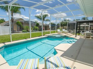 Pool - 6BR w/ Pool • Near Disney • Sleeps 12 (Davenport)