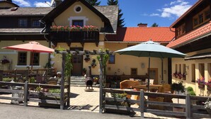 Terrace/patio - Gurkhof Ferienwohnungen (Gnesau)