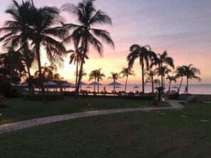 Property grounds - Luxury Villa directly on #1 Beach in Costa Rica (Playa Flamingo)