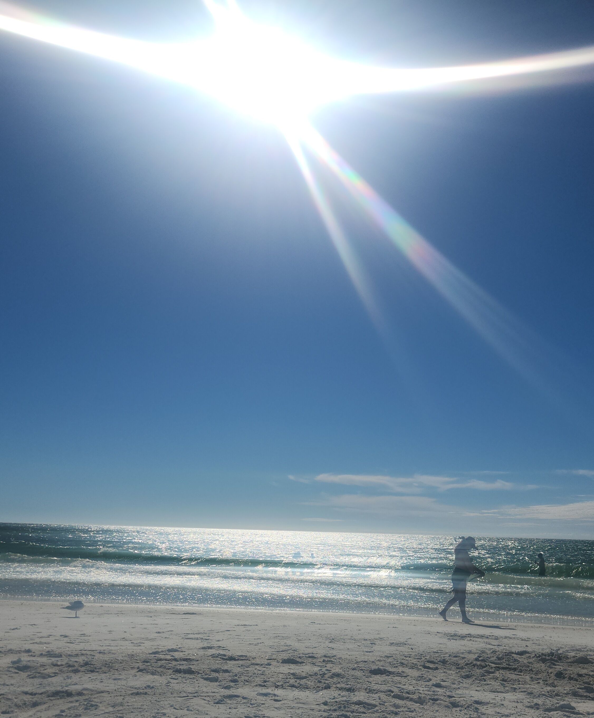 Sun loungers, beach towels