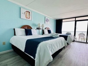 1 bedroom, iron/ironing board, WiFi, bed sheets - Inviting Beach View Condo,Pool,H232 (Myrtle Beach)