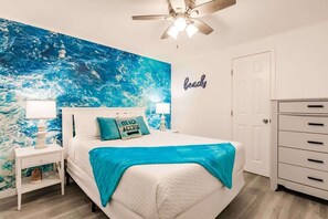 3 bedrooms, iron/ironing board, travel crib, WiFi