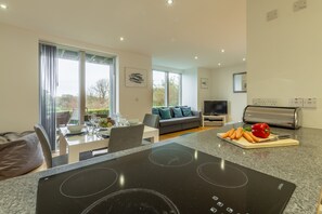 Interior - Enjoy breath-taking sea views from this contemporary ground floor apartment. (Belyars Croft)