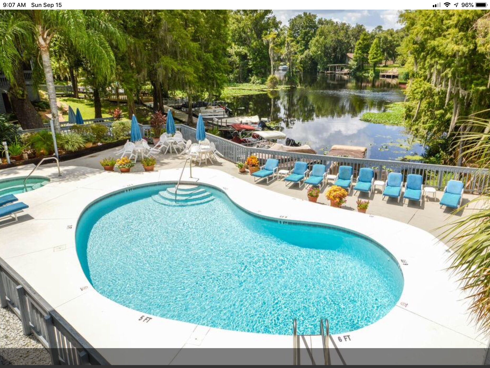 Waterfront Condo.  Nature Lovers Dream