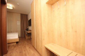 Free minibar items, soundproofing, free cots/infant beds, free WiFi