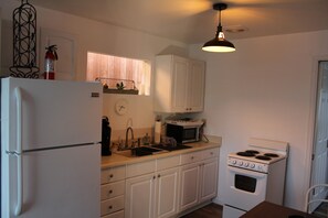 Fridge, microwave, oven, stovetop - NON SMOKING Private Suite in Edmonds Bowl w Sound view. (Edmonds)