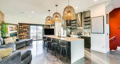Stylish Omaha Home w/ Balcony - 2 Mi to Downtown!