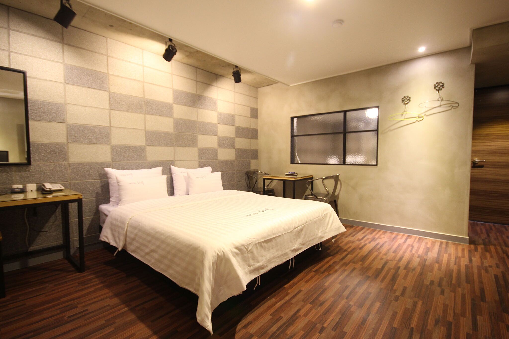 premium double room | individually decorated, blackout curtains, free wifi