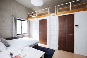 Loft Room 5F, Non Smoking | Desk, iron/ironing board, free WiFi, bed sheets - Laffitte Tokyo (Tokyo)