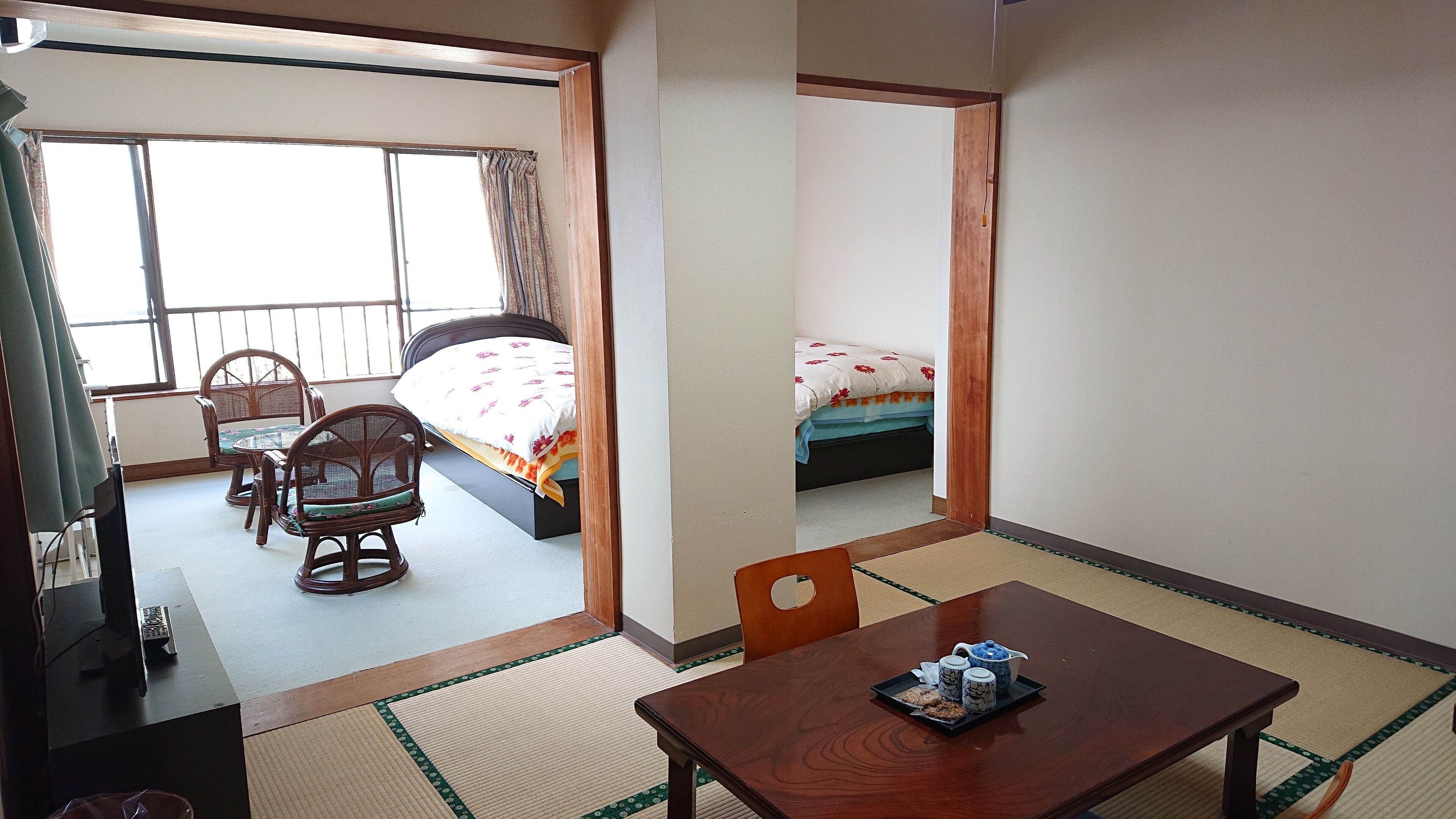 Japanese Western Style Room for 3 Guests | Free WiFi