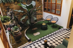 Vista al jardín